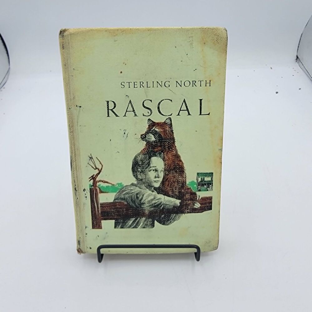 1963 Rascal by Sterling North First Edition Dutton Animal Hardback Signed